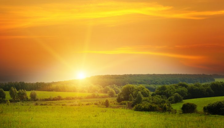 Here comes the sun