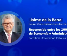 100 Líderes de la Facultad de Economía y Administración