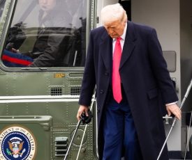Trump landing